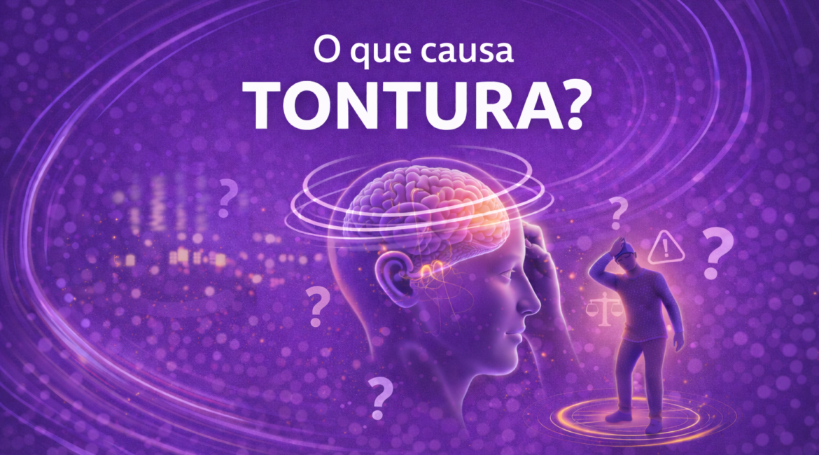 O que causa tontura