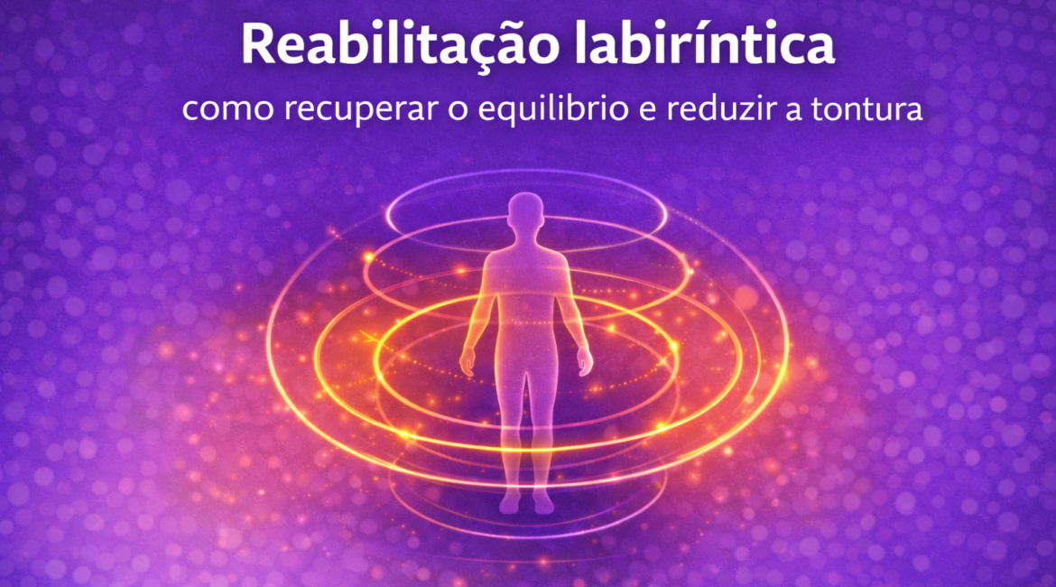Reabilitação labiríntica: como recuperar o equilíbrio e reduzir a tontura
