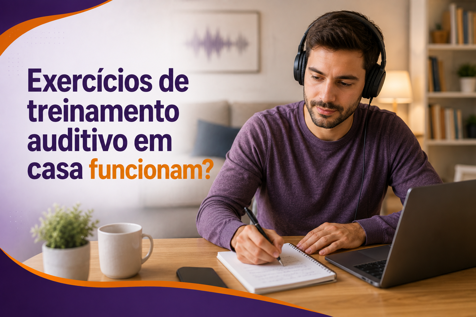 Exercícios de treinamento auditivo em casa funcionam?